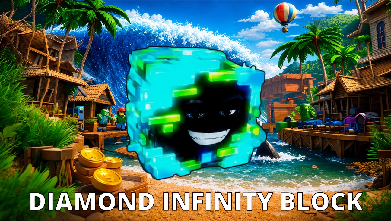 Diamond Infinity Block artwork