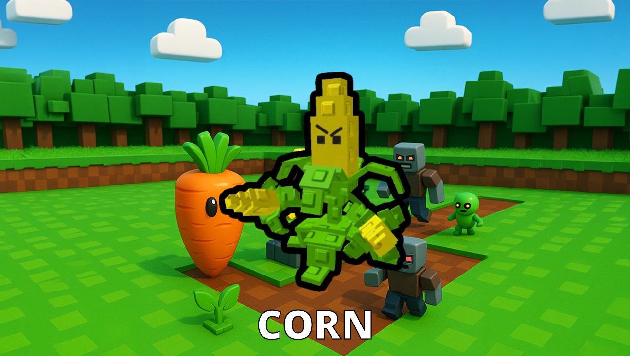 Corn artwork