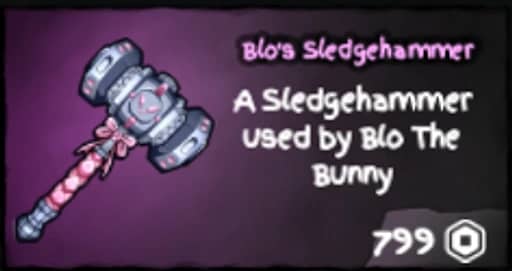 Blo's Sledgehammer artwork