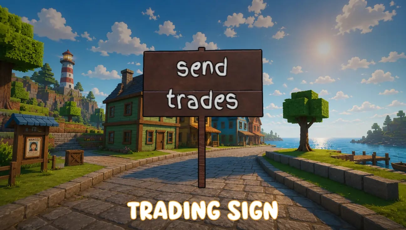Trading Sign artwork