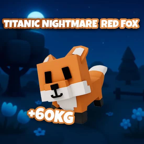Titanic Nightmare Red Fox +60KG artwork