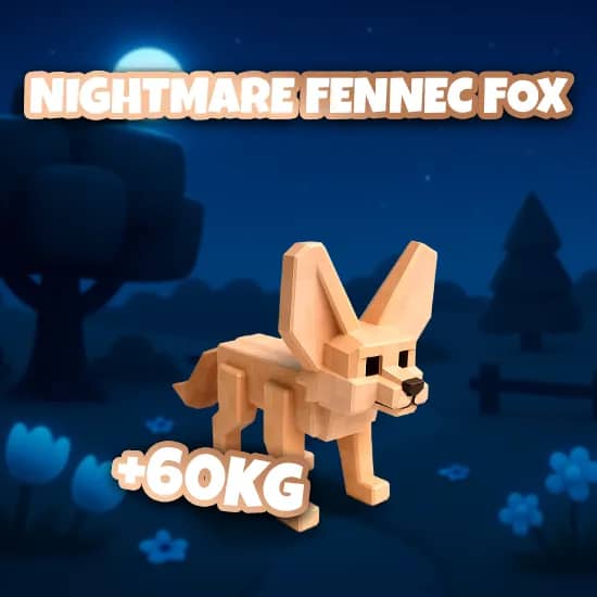 Nightmare Fennec Fox +60KG artwork