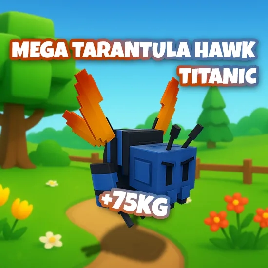 Titanic Mega Tarantula Hawk +75Kg artwork
