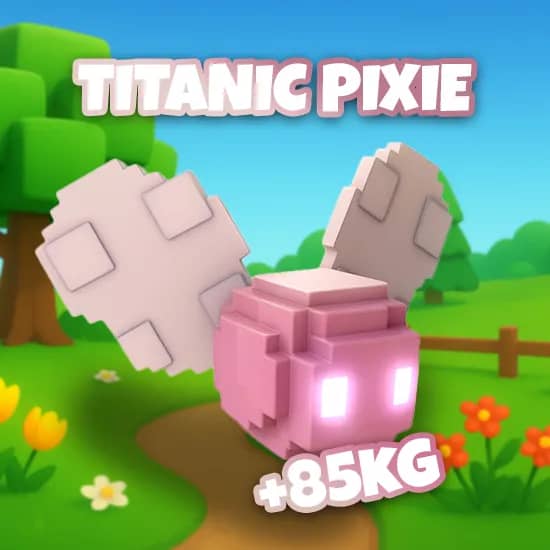 Titanic Pixie +85kg artwork
