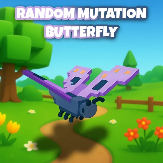 Random Mutation Butterfly artwork