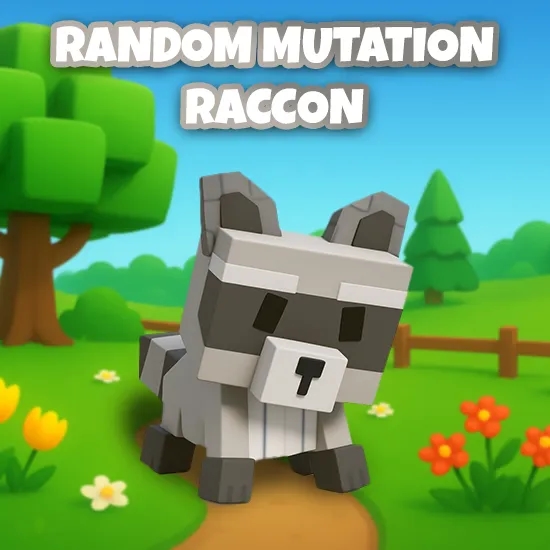 Random Mutation Raccoon artwork