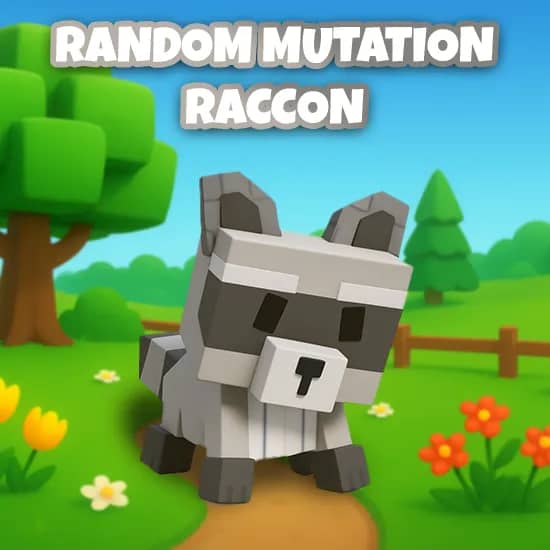 Random Mutation Raccoon artwork