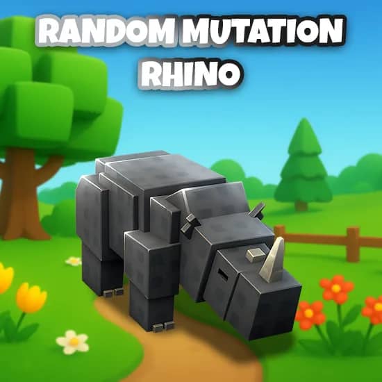 Random Mutation Rhino artwork