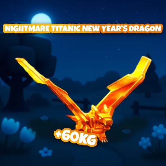 Nightmare Titanic New Years Dragon +60KG artwork