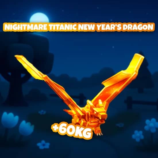Nightmare Titanic New Years Dragon +60KG artwork