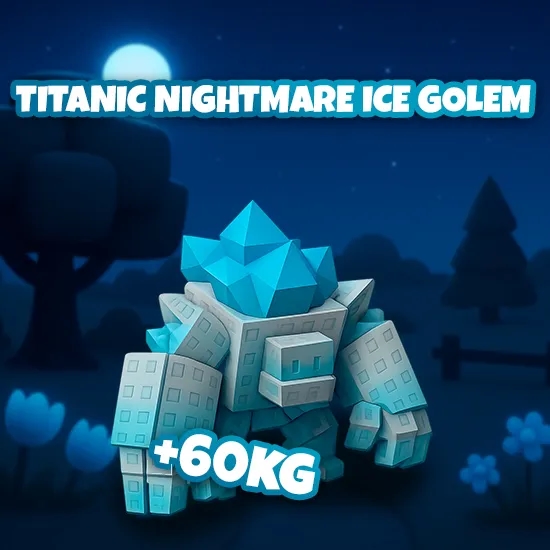 Titanic Nightmare Ice Golem +60KG artwork