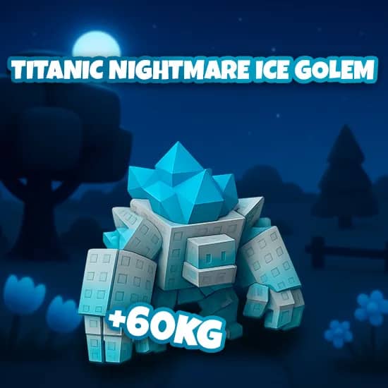 Titanic Nightmare Ice Golem +60KG artwork