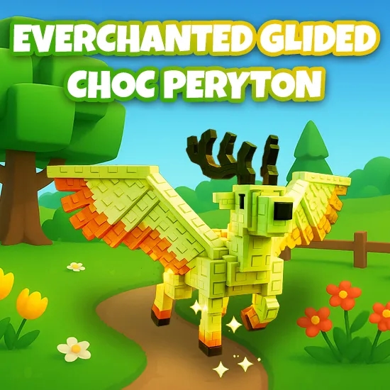Everchanted Glided Choc Peryton artwork