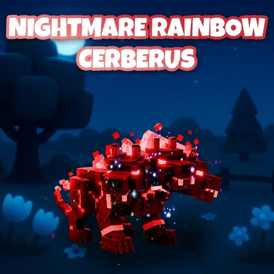 Nightmare Rainbow Cerberus artwork