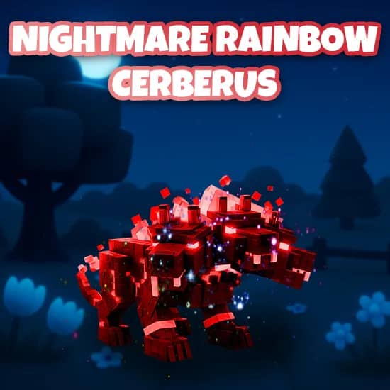 Nightmare Rainbow Cerberus artwork