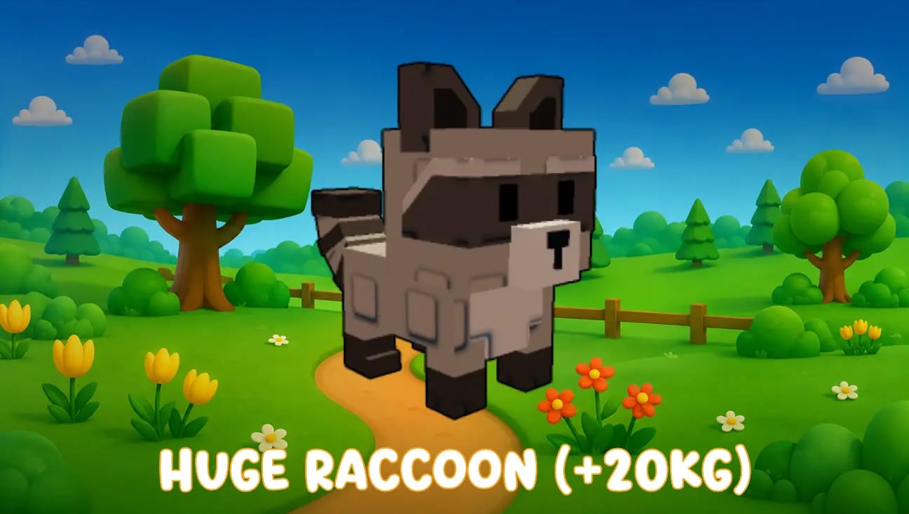 Huge Raccoon (+20Kg) artwork