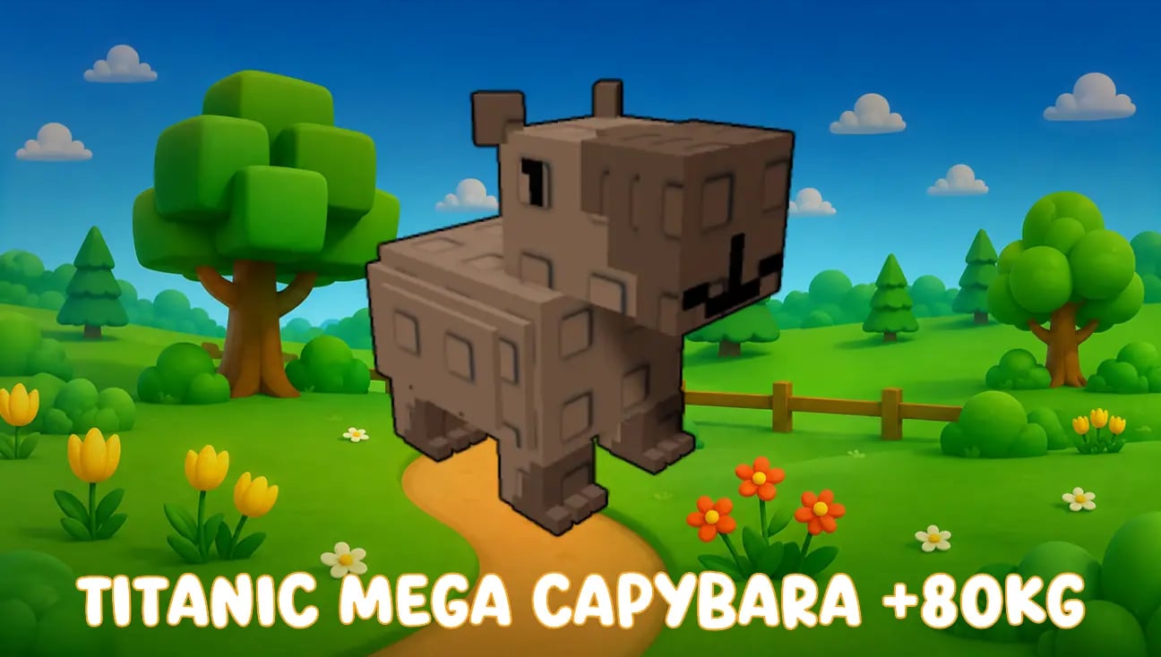 Titanic Mega Capybara +80Kg artwork