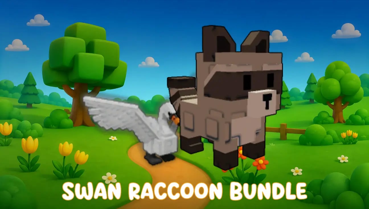 Swan Raccoon Bundle artwork