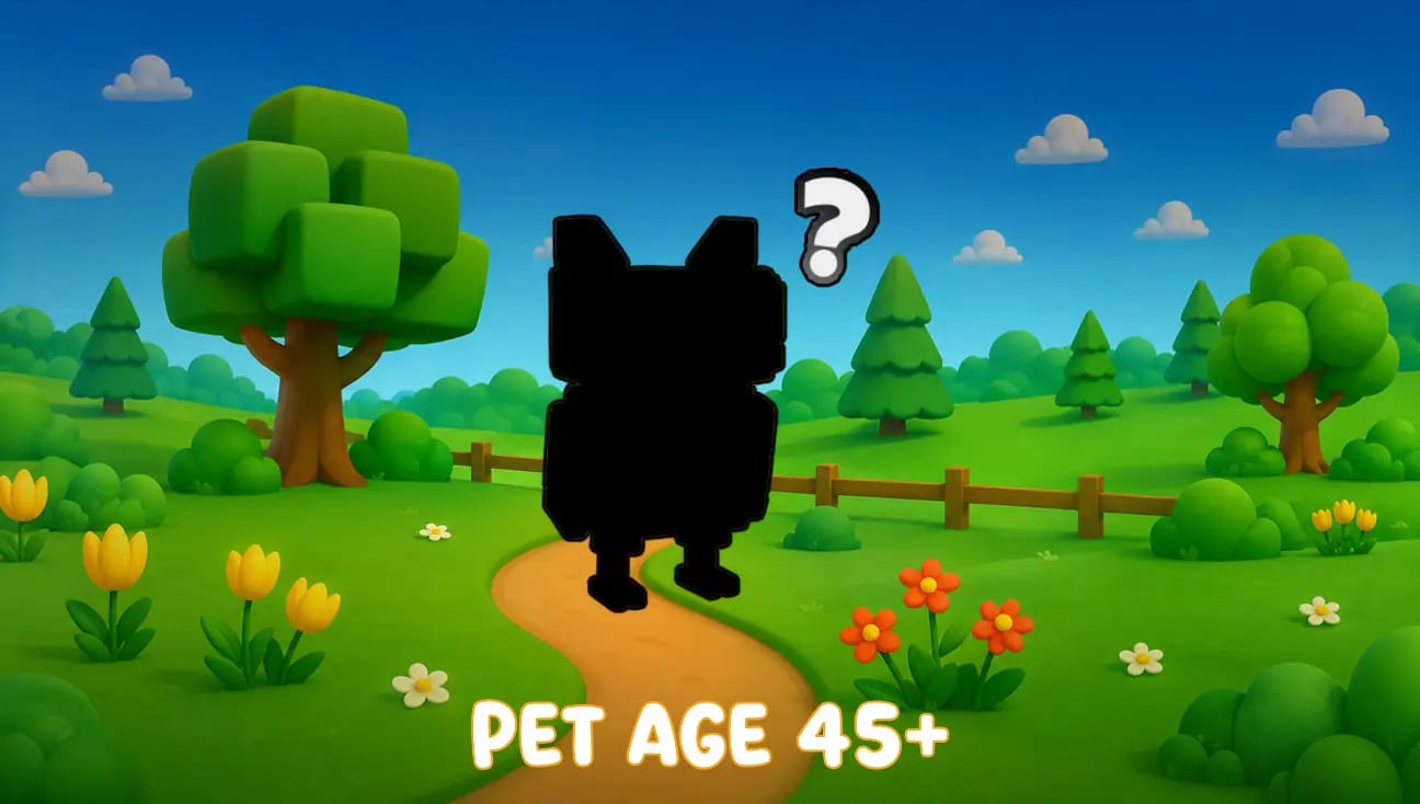 Pet Age 45+ artwork