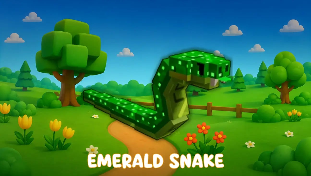 Emerald Snake artwork