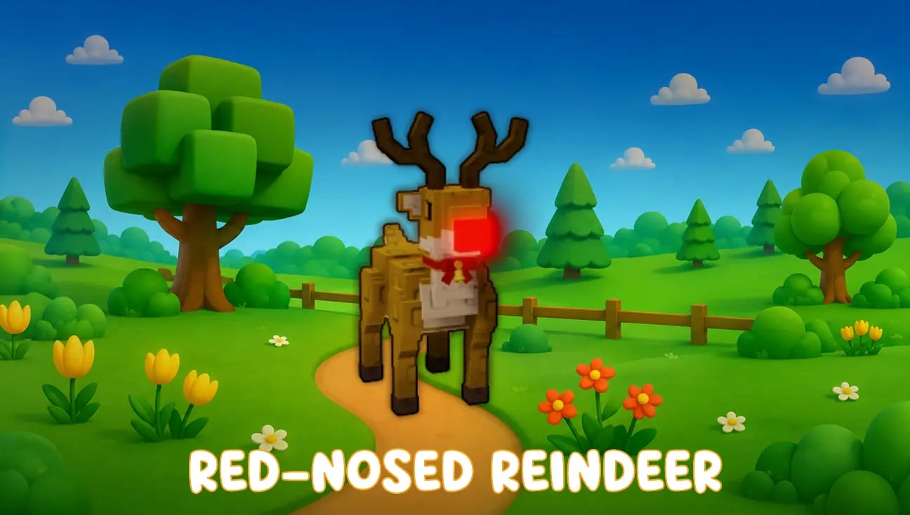 Red-Nosed Reindeer artwork