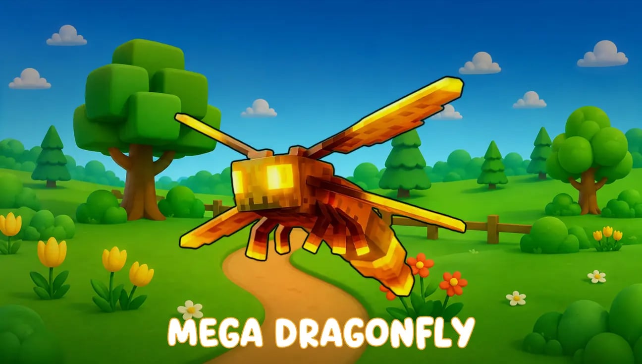 Mega Dragonfly artwork