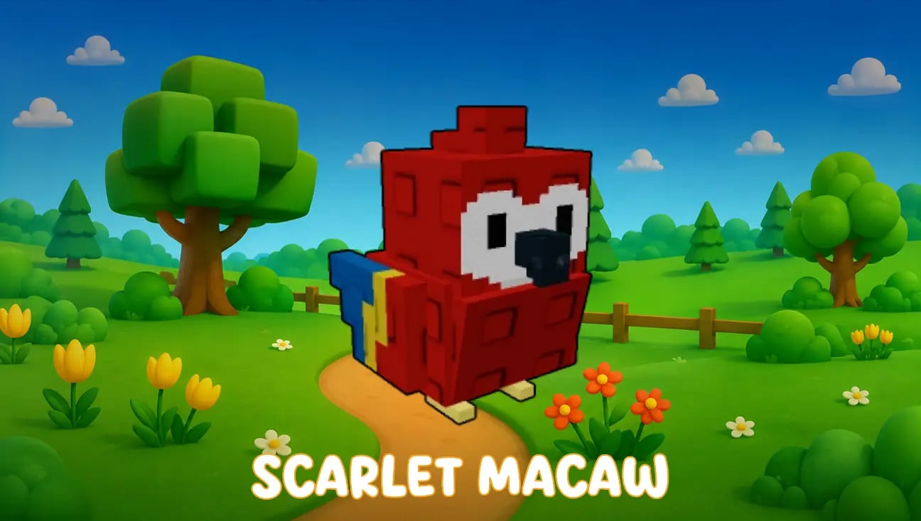 Scarlet Macaw artwork