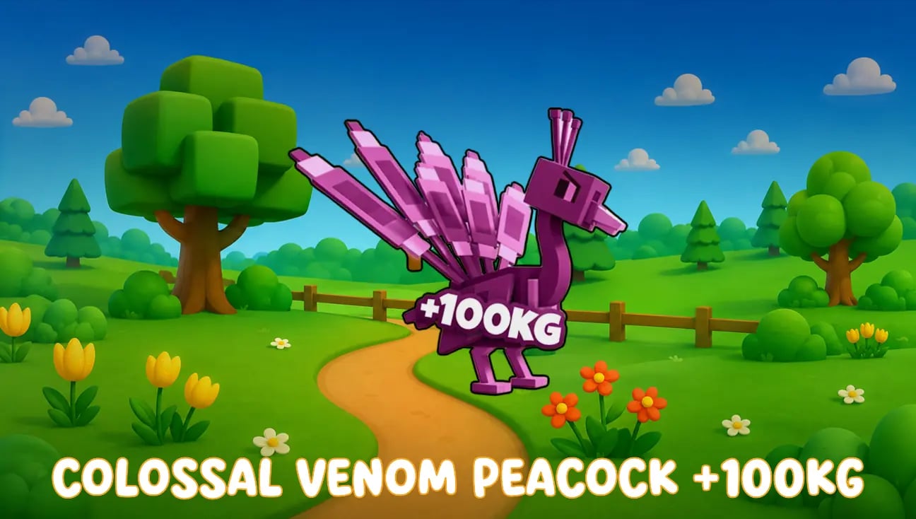 Colossal Venom Peacock +100KG artwork