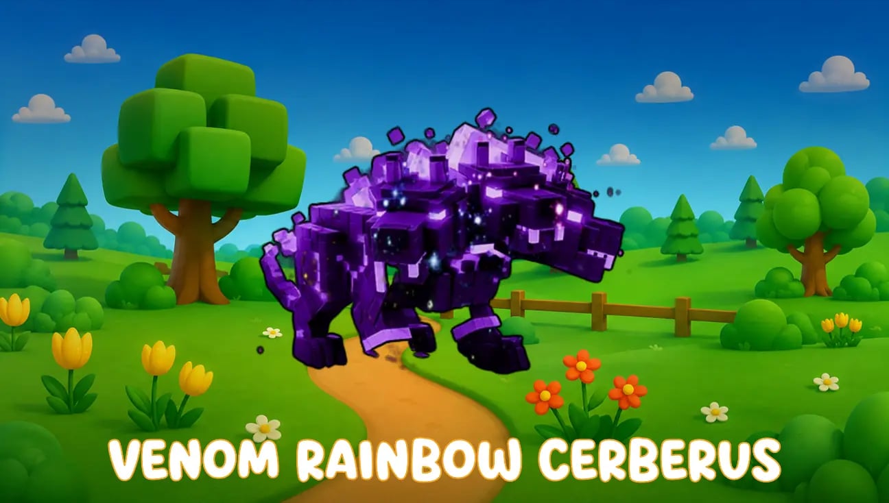 Venom Rainbow Cerberus artwork