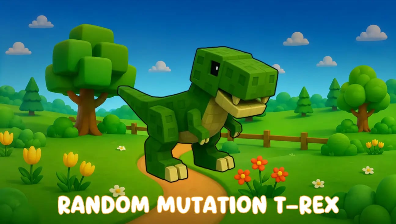 Random Mutation T-Rex artwork
