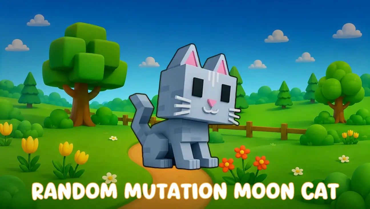 Random Mutation Moon Cat artwork