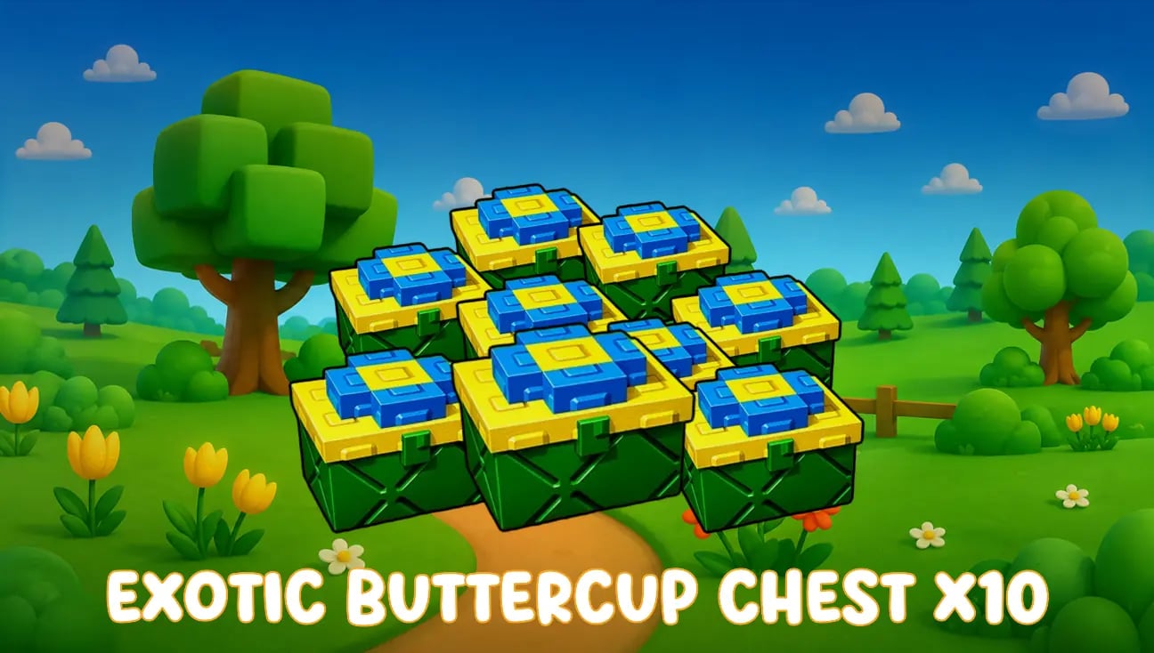 10x Exotic Buttercup Chest artwork