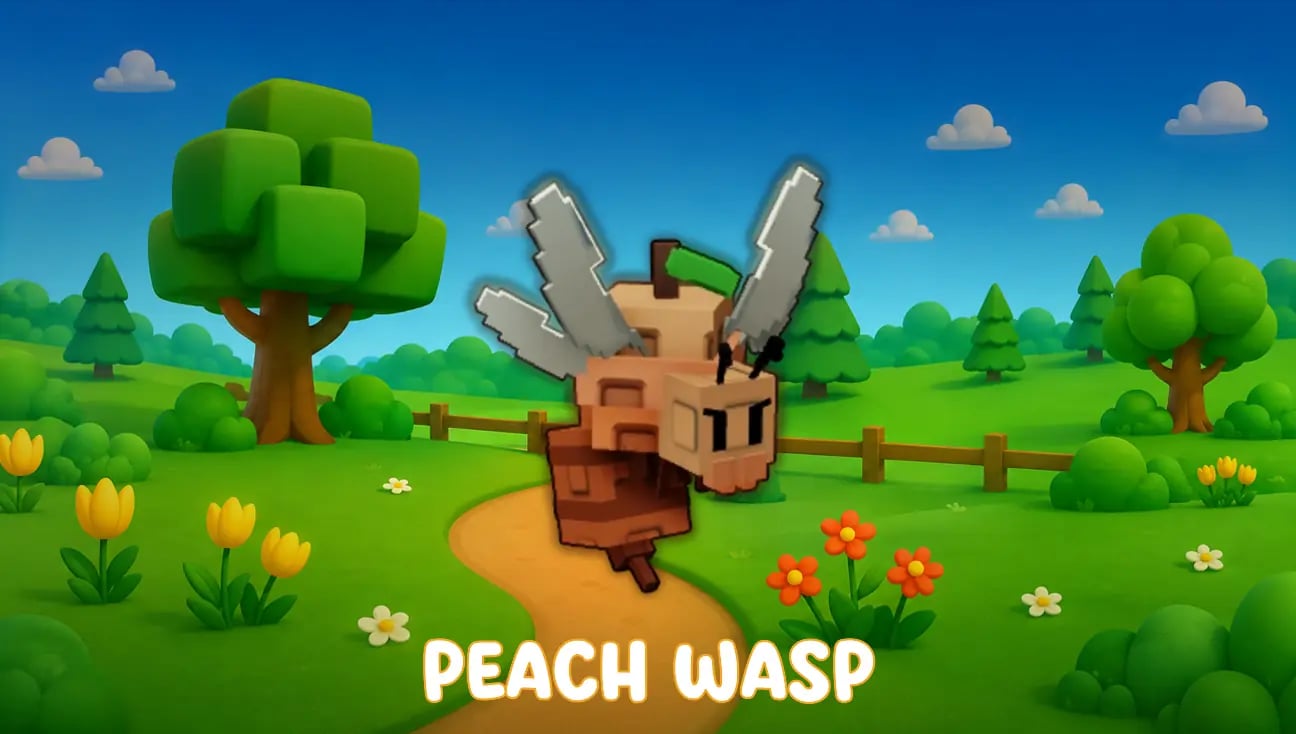 Peach Wasp artwork