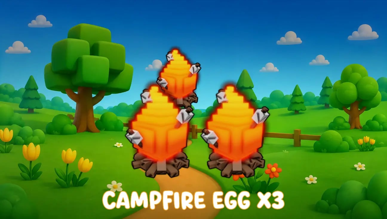 x3 Campfire Egg artwork
