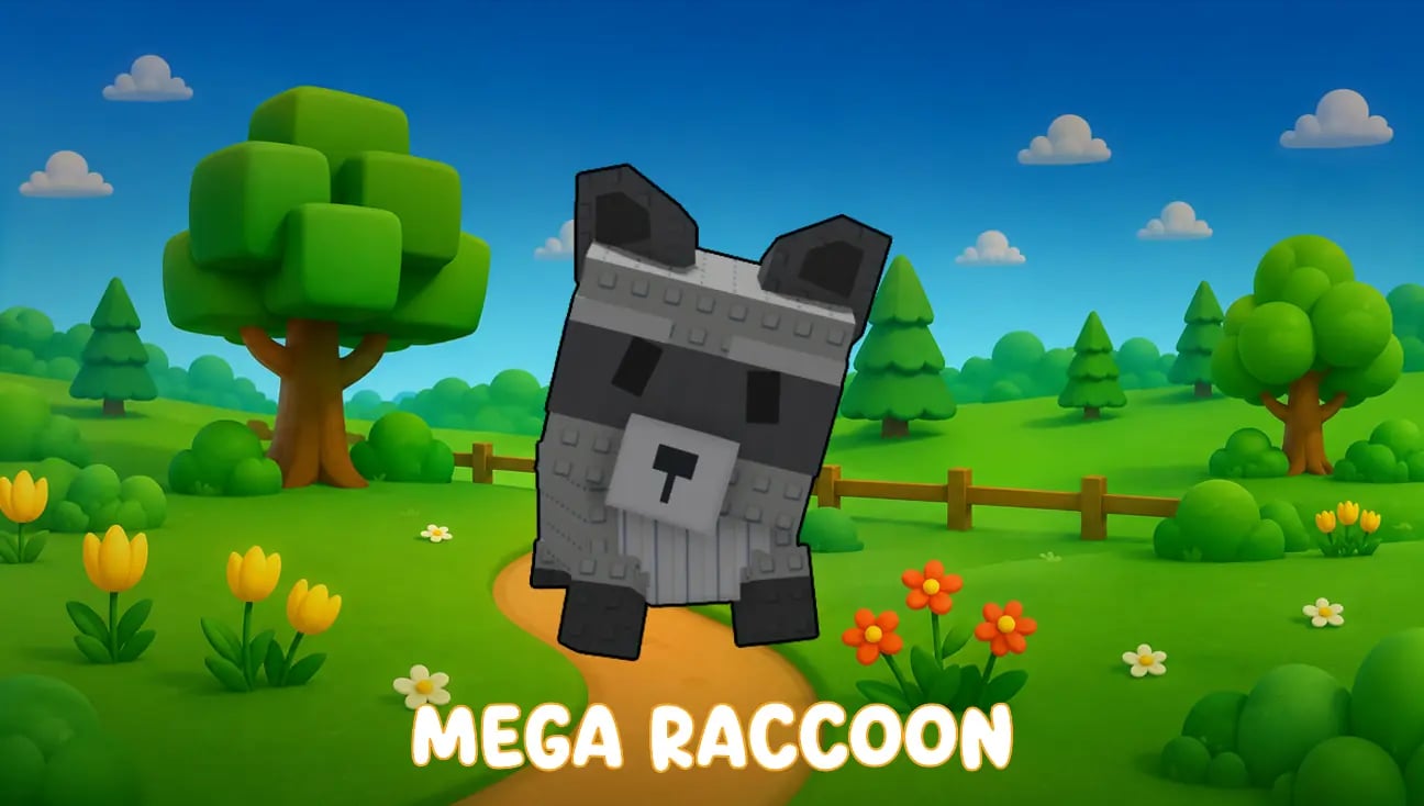 Mega Raccoon artwork
