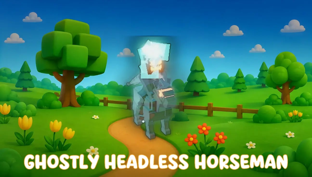 Ghostly Headless Horseman artwork