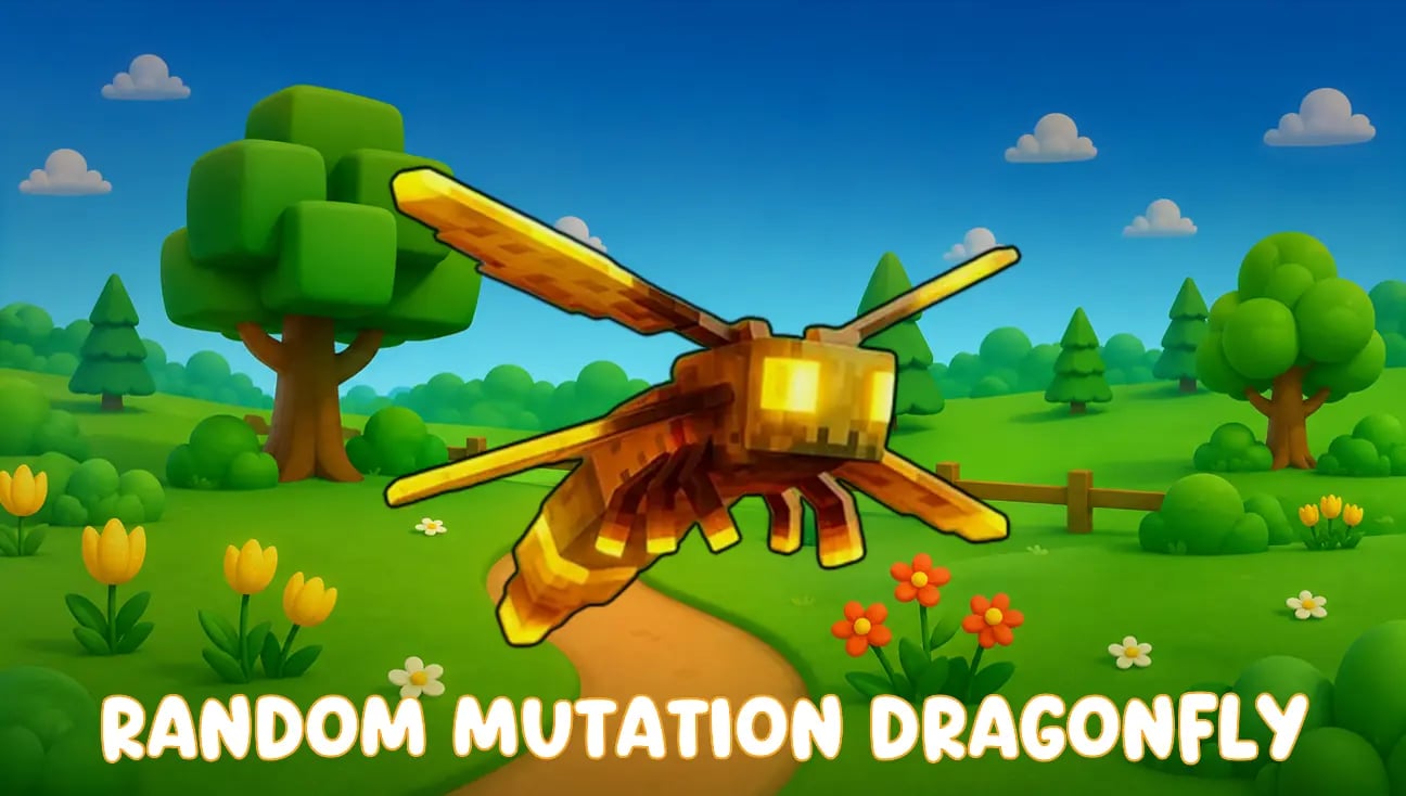 Random Mutation Dragonfly artwork