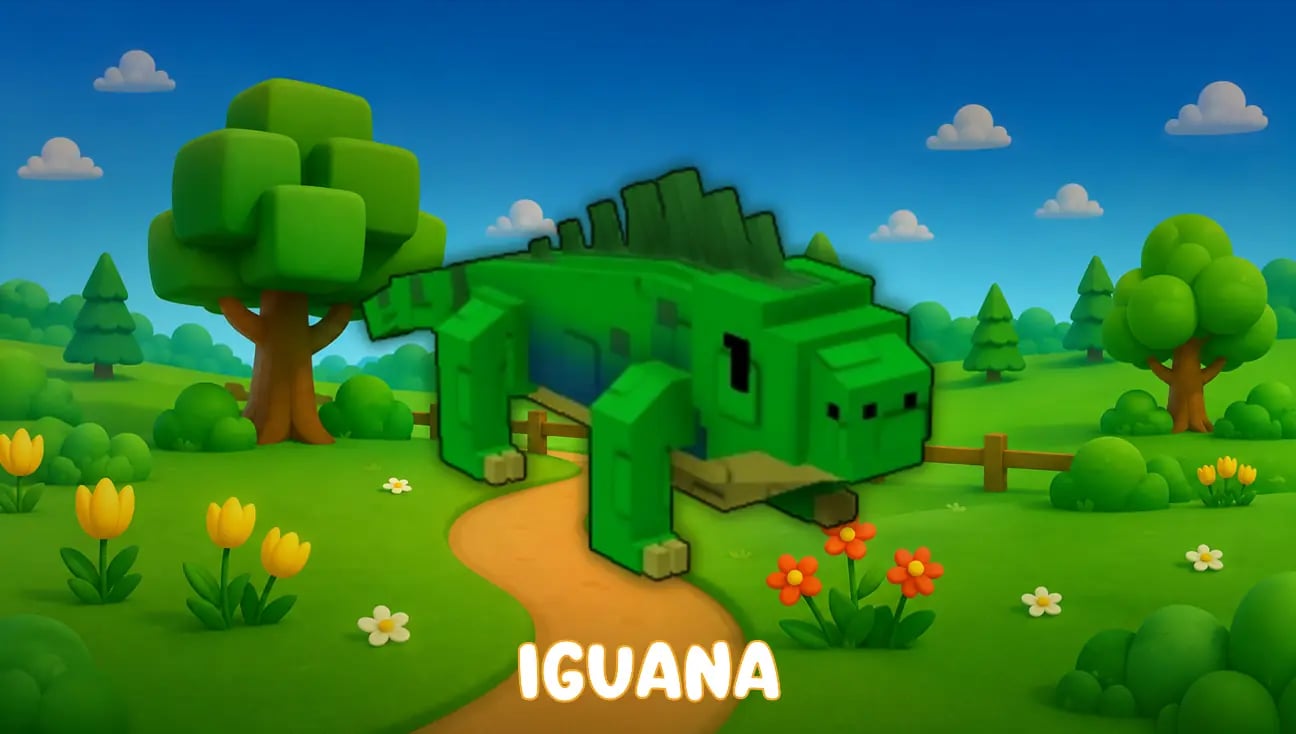 Iguana artwork