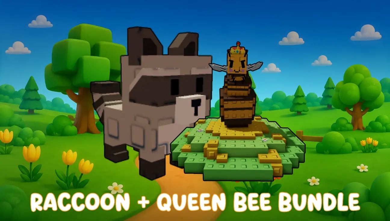 Raccoon + Queen Bee Bundle artwork