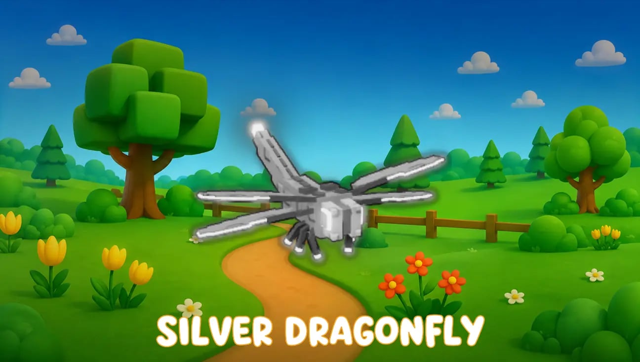 Silver Dragonfly artwork