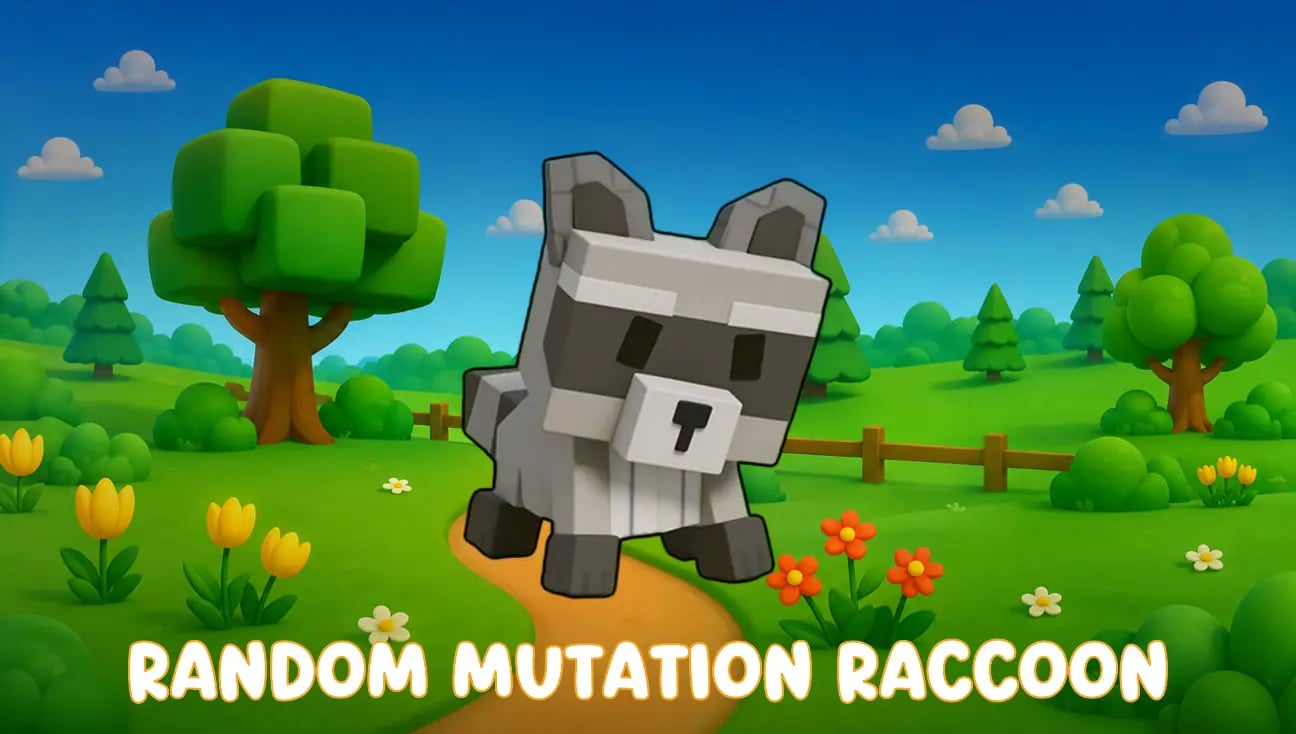 Random Mutation Raccoon artwork