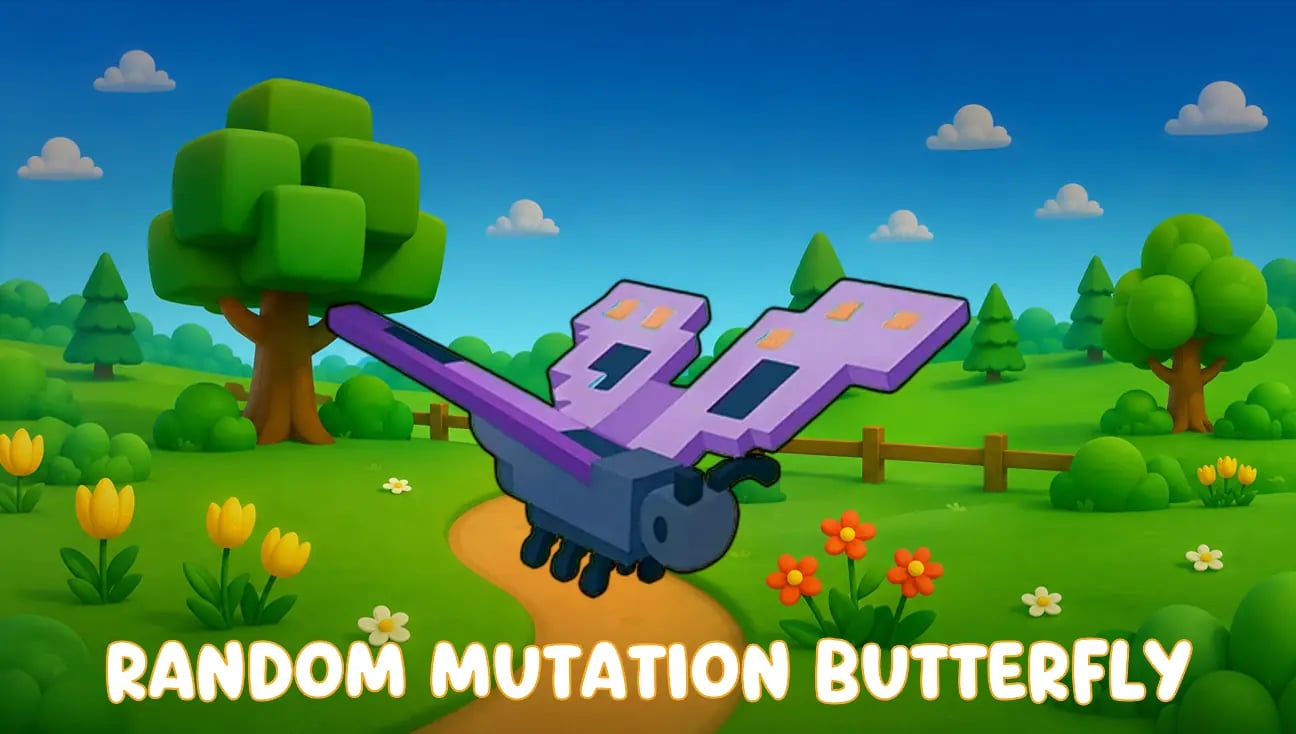 Random Mutation Butterfly artwork