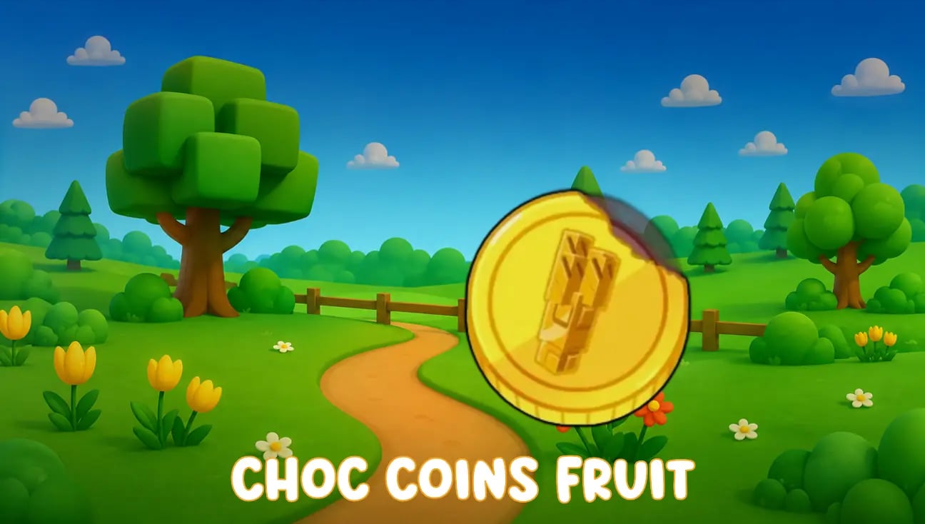 Choc Coins Fruit artwork