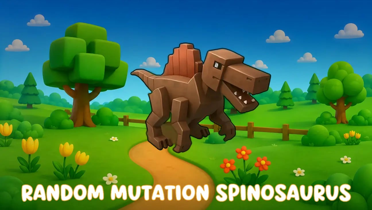 Random Mutation Spinosaurus artwork