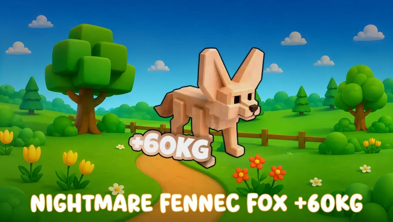 Nightmare Fennec Fox +60KG artwork