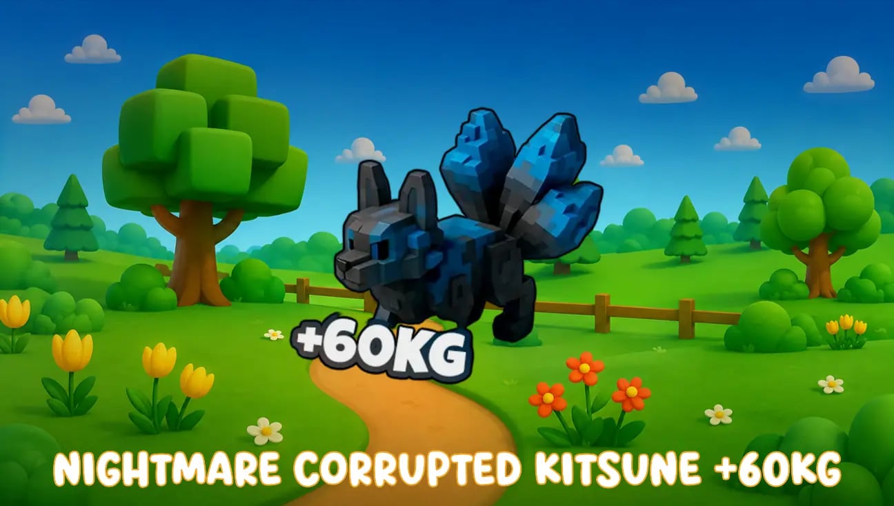 Nightmare Corrupted Kitsune +60KG artwork