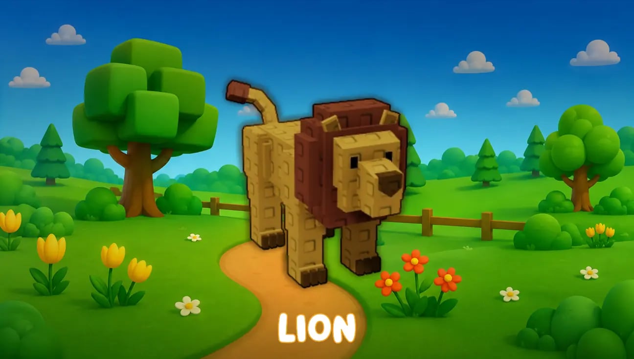 Lion artwork