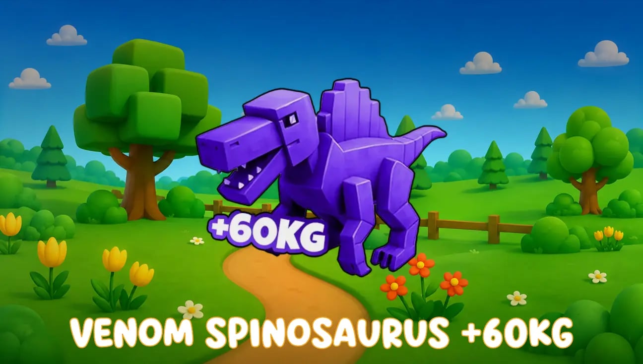 Venom Spinosaurus +60KG artwork