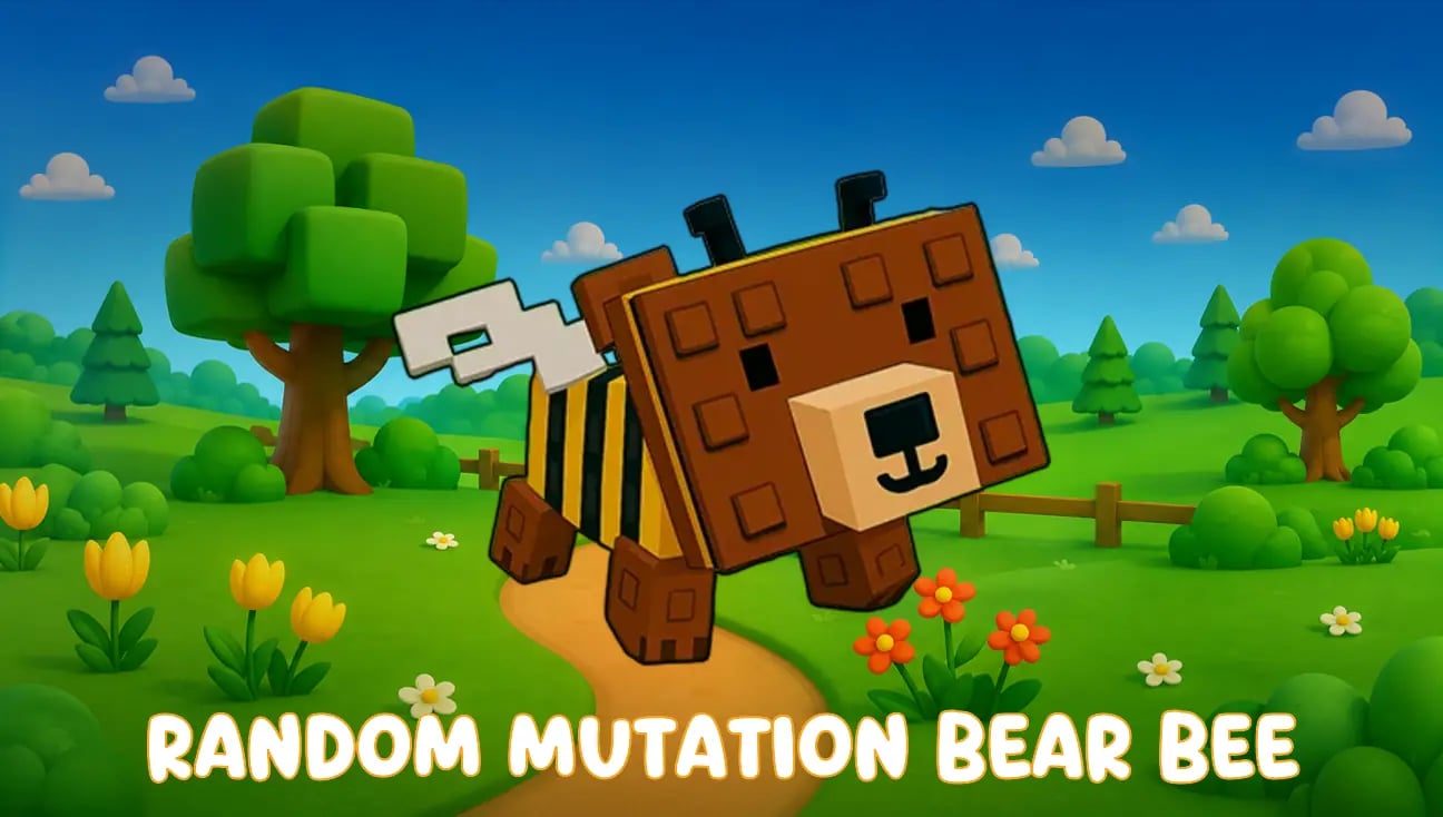 Random Mutation Bear Bee artwork