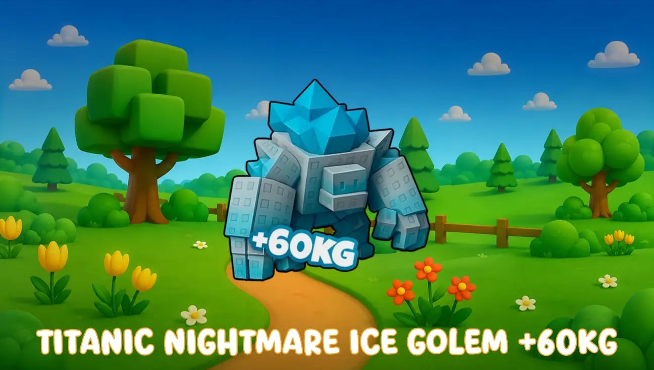 Titanic Nightmare Ice Golem +60KG artwork